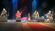 Qrupun Aleksey Sarıqların 50-ci yubileyi şərəfinə verdiyi konsertdən (2016).