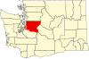 Localização do Condado de King (Washington)