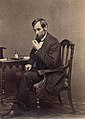 Lincoln in 'thinking pose', 1862
