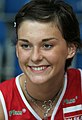 English: Poland. Katarzyna Skowrońska, volleyball player. Русский: Польша. Катажина Сковроньская, волейболистка.