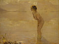 25. Paul Émile Chabas: Szeptemberi hajnal, 1912 körül, olaj, vásznon (Metropolitan Művészeti Múzeum) (javítás)/(csere)