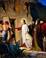 Картина Карла Генріха Блоха «Воскресіння Лазаря»
