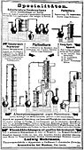 Werbeanzeige der Tonwarenfabrik Rohrmann von 1888