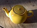 yellow ceramic glaze