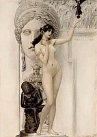Алегорія Скульптури, 1889 (Австрійський музей прикладного мистецтва)