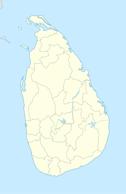 Sri Lanka üzerinde Batticaloa