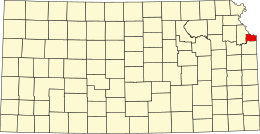 Contea di Wyandotte – Mappa