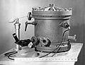 Original Millikan’s oil-drop apparatus.