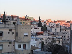 Pohled na centrum Nazaretu