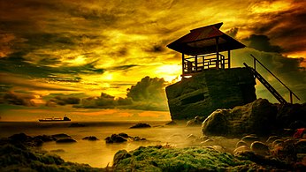 A Place of Silence, Sulu Sea. Taken at the shore of Zamboanga Peninsula. Photograph: Klienneeco (CC BY-SA 4.0)