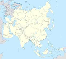 voir sur la carte d’Asie
