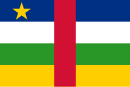Fändel vun der Zentralafrikanescher Republik
