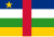 Den sentralafrikanske republikks flagg