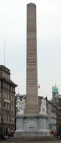 Frihedsstøtten i København. Grundstenen lagt 1792