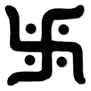 Swastika dalam agama Hindu.