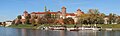 23. A királyi palota látképe a Visztula felől (Krakkó, Lengyelország) (javítás)/(csere)