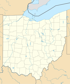 Віллістон. Карта розташування: Огайо