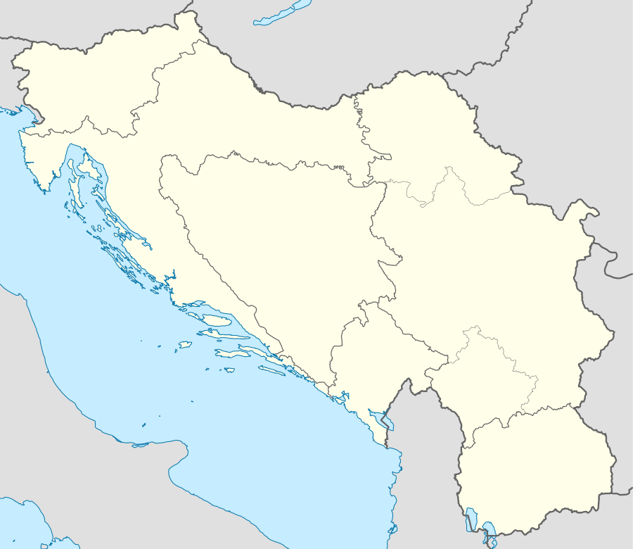 Socijalistička Federativna Republika Jugoslavija nalazi se u Jugoslavija