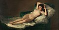 La maja desnuda es un óleo realizado antes de 1800 por el pintor español Francisco de Goya. Sus dimensiones son de 98 cm × 191 cm. Se expone en el Museo del Prado, Madrid. Por Francisco de Goya.