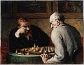 شطرنج‌بازان. رنگ‌روغن روی بوم، ۱۸۶۳.