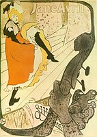 Avril (Жанна Авріль), постер (1893)