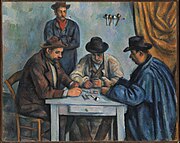 Paul Cézanne, Die kaartspelers, 1890–1892