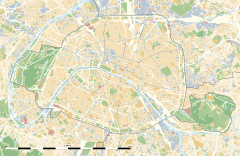 Gare du Nord trên bản đồ Paris