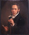 zelfportret door Jean-Baptiste Bastiné overleden op 14 januari 1844