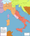 Италия в октомври 1860 г.