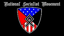 Othala-Rune im Logo der 1974 gegründeten Bewegung National Socialist Movement, USA; Verwendung ab 2016