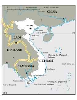 Location of ਵੀਅਤਨਾਮ