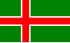 Vlajka Smålandu (zaniklá švédská provincie)