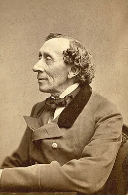 Hans Christian Andersen en 1867