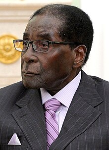 Photograph of Robert Mugabe