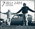 2014. aastal välja antud Leedu postmark