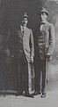 Милутин Бојић и сликар Никола Бешевић у Риму, 1916. године