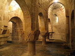 Cripta de la iglesia del monasterio de Leyre