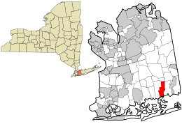 موقعیت سیفولد، نیویورک در نقشه