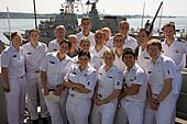 Pelaut AL Kerajaan Australia dari HMAS Sydney, 2009