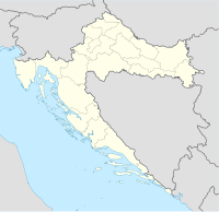 Split na mapi Hrvatske