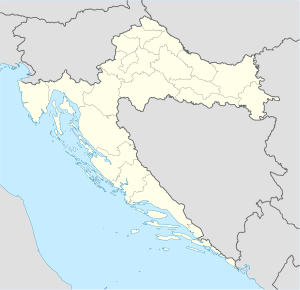 Popis mjesta svjetske baštine u Europi na zemljovidu Hrvatske