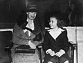 Eleanor Roosevelt kaj Shirley Temple, 1938
