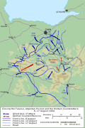 Omringing av den tyske 7. armé ved Falaise (stor versjon)