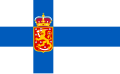 Finská státní vlajka (1918–1920) Poměr stran: 11:18