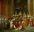Kronizo di Napoléon la 1ma (pikturo da David)
