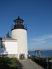 Le phare de Bass Harbor, à l’extrémité sud de l’île