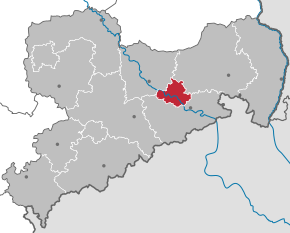 Poziția localității Dresda