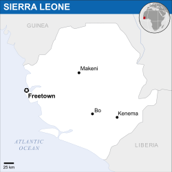 Sierra Leone konumu