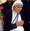 Portrait of Mother Teresa captured in 1994