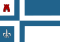 Vlag van Noordoostpolder behoorde tot 1986 bij Overijssel